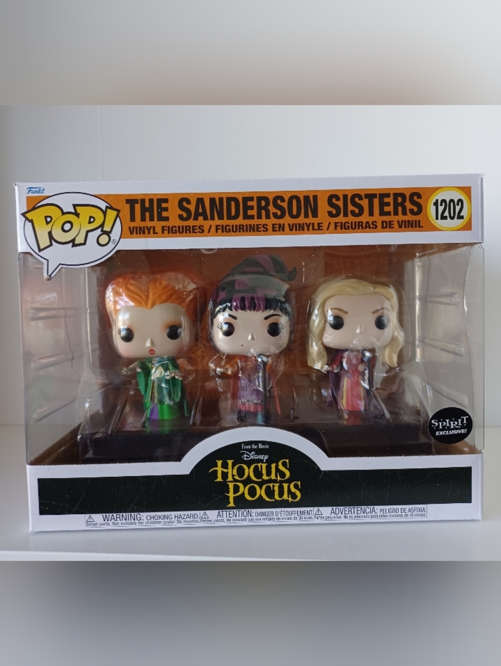 Disney The Sanderson Sisters 1202 Hocus Pocus Halloween Vinyl Figure Funko Pops